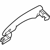 OEM 2019 Nissan Rogue Sport Outside Handle Grip - 80640-6MA1B