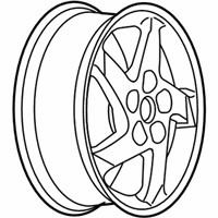 OEM 2005 Pontiac Grand Prix Wheel, Alloy - 9595952