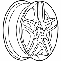OEM 2007 Pontiac Grand Prix Wheel, Alloy - 9597205