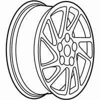 OEM 2006 Pontiac Grand Prix Wheel, Alloy - 19122047