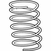 OEM 2008 Saturn Vue Coil Spring - 20926665