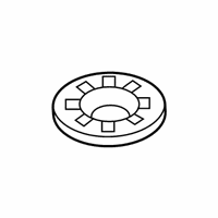 OEM 2021 Hyundai Venue Rear Spring Pad, Upper - 55334-K2000
