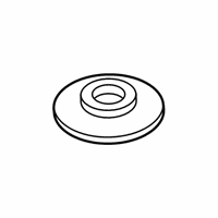 OEM 2021 Hyundai Venue Rear Spring Pad, Lower - 55333-K2000