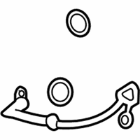 OEM 2020 Lincoln Continental Coolant Line - FT4Z-8K153-D