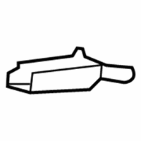 OEM 2004 Acura TSX Cover, Rearview Mirror - 76413-SEC-A01