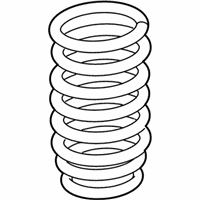 OEM 2016 BMW 640i xDrive Gran Coupe Rear Coil Spring - 33-53-6-856-278