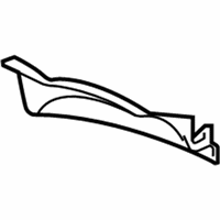 OEM 2014 BMW X6 Supplementary Part, Wheel Arch, Right - 51-71-7-325-402