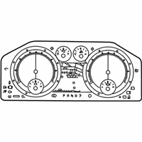 OEM 2015 Ram 3500 Cluster-Instrument Panel - 56046540AL