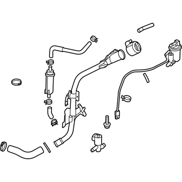 OEM Kia K5 Filler Neck Assembly-FUE - 31030L3000