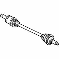 OEM 2013 Ford Explorer Axle Assembly - BB5Z-4K139-B