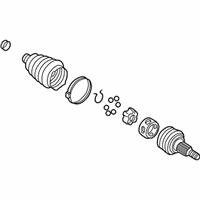 OEM 2003 Chevrolet Monte Carlo Joint Kit, Front Wheel Drive Shaft C/V - 19148843