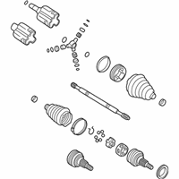 OEM Oldsmobile Intrigue Front Wheel Drive Shaft Kit - 26047914