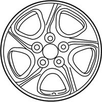 OEM 1997 Lexus ES300 Wheel, Disc - 42611-33150