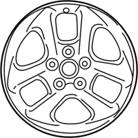 OEM 2001 Lexus ES300 Wheel, Disc - 42611-33270