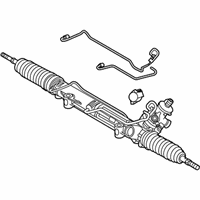 OEM 2006 BMW X3 Exchange Hydro Steering Gear Servotronic - 32-10-3-444-368