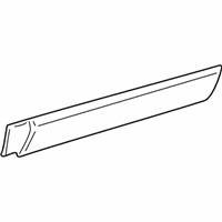 OEM 2005 Hyundai Santa Fe Garnish Assembly-Front Door, RH - 87722-26500