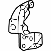 OEM 2002 Dodge Grand Caravan Bracket-Engine Mount - 4861298AD