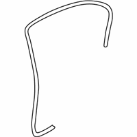 OEM 2006 BMW 750Li Door Weatherstrip, Rear - 51-22-7-008-039