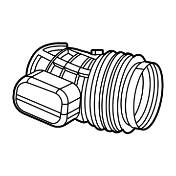 OEM Dodge Durango Clean Air Duct - 53011076AA