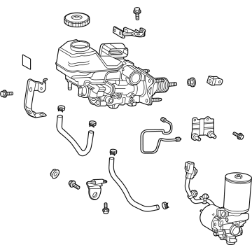 OEM Toyota RAV4 Prime Master Cylinder Assembly - 47050-42240