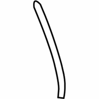 OEM GMC Canyon Weatherstrip Asm-Rear Side Door - 15044809