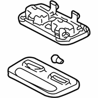 OEM 2003 Toyota Prius Map Lamp Assembly - 81260-12100-B3
