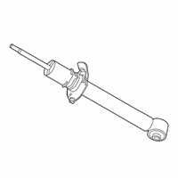 OEM 2017 Acura RLX Shock Absorber Unit, Rear - 52611-TY3-A11