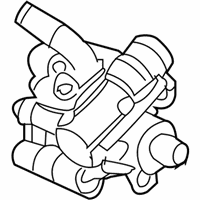 OEM 2009 Pontiac Solstice Pump Asm-P/S - 15868352