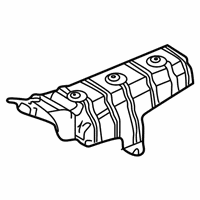 OEM 2020 Infiniti QX50 Heat Insulator-Front Floor - 74753-5NA0A