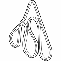 OEM Ford E-350 Econoline Club Wagon Serpentine Belt - 2C3Z-8620-DA