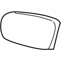 OEM Pontiac Mirror Asm-Outside Rear View *Black - 22728842