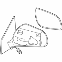 OEM 2013 Nissan Juke Mirror Assembly-Door, RH - 96301-1KM0C