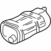 OEM GMC Yukon XL 2500 Exhaust Muffler Assembly (W/ Exhaust & T/Pipe & 3Way Catalytic Converter - 88983207