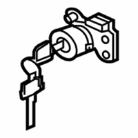 OEM 2003 Infiniti M45 Cylinder Set-Door Lock, R - 80600-CR900