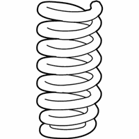 OEM 2010 Acura RL Spring, Front - 51401-SJA-A52