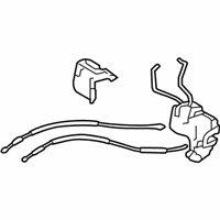 OEM Hyundai Latch & ACTUATOR Assembly-Front Door, R - 81320-1R130
