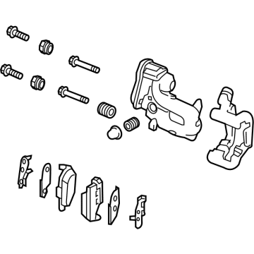 OEM 2019 Nissan Altima Brake-Rear LH - D4010-6CA2B