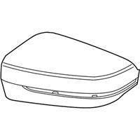 OEM 2021 BMW 745e xDrive COVER CAP, CERIUM GREY, LEFT - 51-16-5-A17-B47