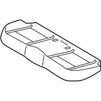 OEM 2015 BMW 750Li Foam Section, Seat - 52-20-9-112-186