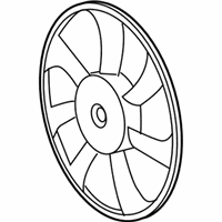 OEM 2016 Lexus NX200t Fan - 16361-36210