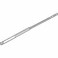 OEM 1984 GMC S15 Steering Column Shaft (Complete) - 7833429