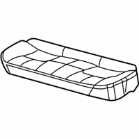 OEM 2003 Cadillac CTS Cushion Asm, Rear Seat - 88896778