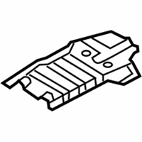 OEM 1996 Nissan Pathfinder INSULATOR-Heat, Rear Floor - 74762-0W000