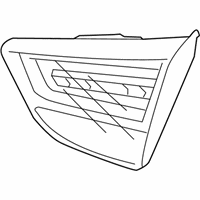 OEM 2010 Hyundai Tucson Lens & Housing-Rear Combination Inside Lamp, LH - 92450-2S000