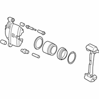 OEM 2003 Honda Civic Caliper Sub-Assembly, Right Front - 45018-S5A-J02