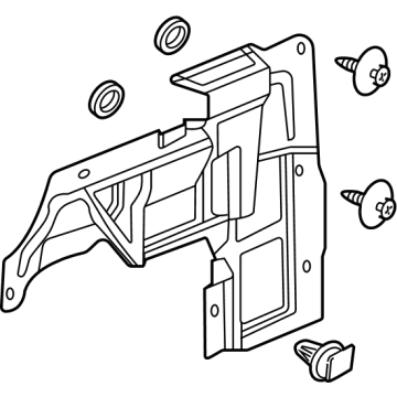 OEM 2022 Cadillac CT5 Splash Shield - 23164448