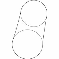 OEM 2017 Toyota Highlander Serpentine Belt - 90916-02729