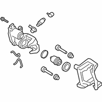 OEM 2019 Kia K900 Rear Brake Caliper Kit - 58310J6A00