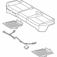 OEM Hyundai Tucson Cushion Assembly-RR Seat - 89100-D3580-RSK