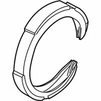 OEM 2008 Cadillac XLR Brake Shoes - 12455804